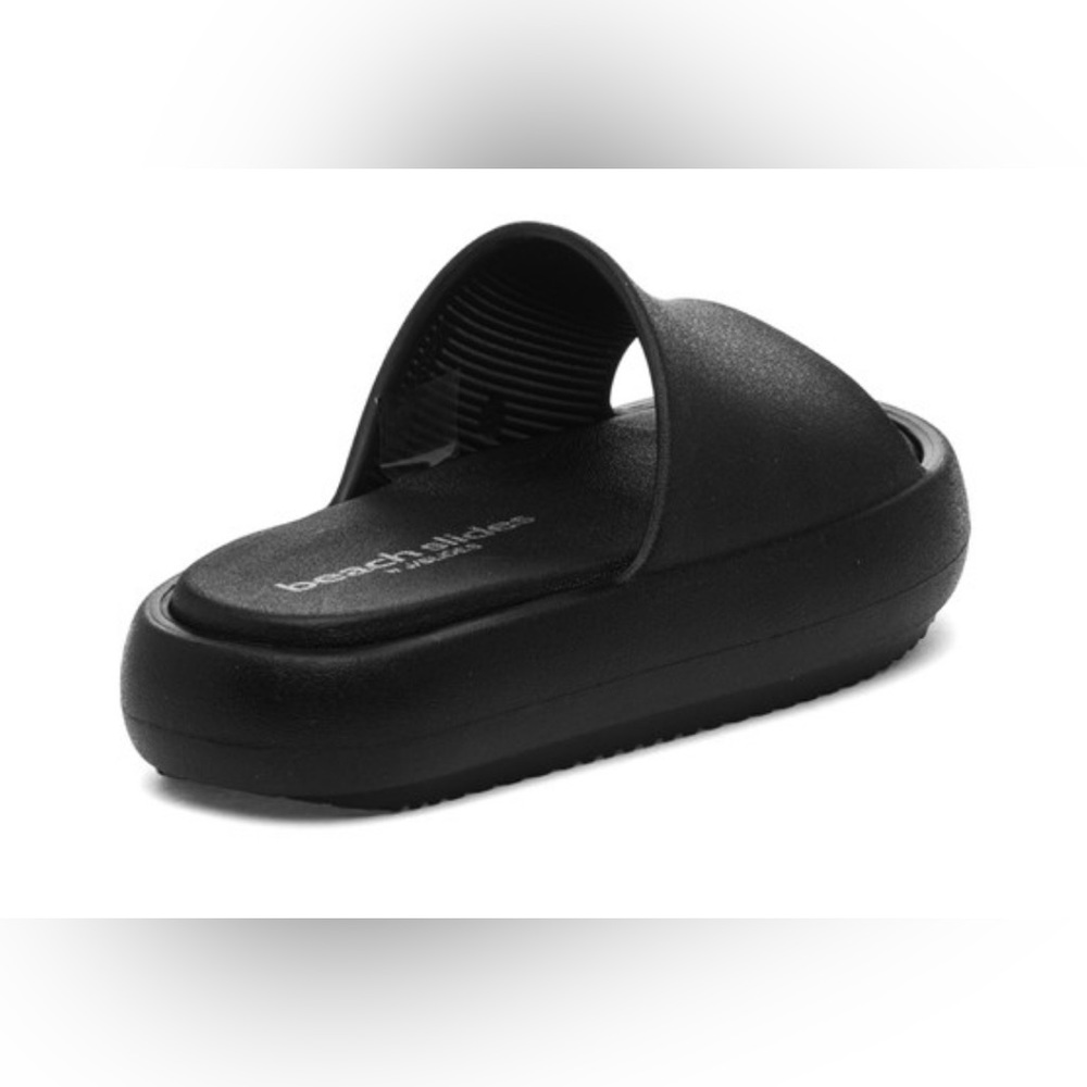 NWOT Beach Slides Squish EVA Pool Sandals by J Slides Black Size EU 39-40 US 8/9 - Picture 4 of 9